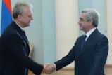 Серж Саргсян и Виктор Христенко обсудили процесс вступления Армении в Таможенный союз