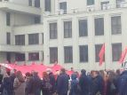 В Минске состоялась церемония возложения цветов к памятнику Ленину