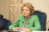 В. Матвиенко: Россия должна стать одним из лидеров мировой экологической повестки