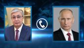 Президенты России и Казахстана провели телефонный разговор