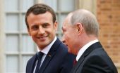 Владимир Путин поздравил французского коллегу