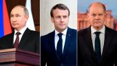 Владимир Путин провел телефонный разговор с коллегами из Франции и Германии