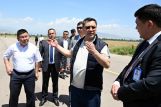 Президент Садыр Жапаров в Джалал-Абадской области ознакомился с модернизацией аэропорта «Караван» в г. Кербен
