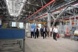 Глава Кабмина Акылбек Жапаров посетил производственные предприятия ОАО «Кыргызиндустрия»