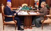 Владимир Путин встретился с министром культуры Ольгой Любимовой