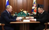 Владимир Путин встретился с министром жилищно-коммунального хозяйства РФ