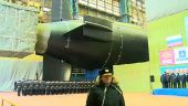 Владимир Путин принял участие в церемонии подъема флагов на атомныхъ подводных крейсерах
