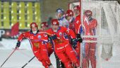 Сборная России обыграла команду Финляндии на чемпионате мира по хоккею с мячом  