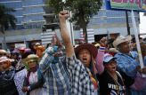 Более тысячи фермеров протестуют у резиденции правительства Таиланда, требуя выплат за рис