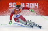  В соревнованиях по горнолыжному спорту в Сочи золотую медаль завоевал представитель Швейцарии