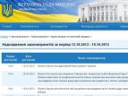 Законопроект об освобождении Тимошенко исчез с сайта Рады