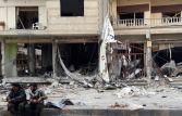 Трансформаторную станцию в Дамаске боевики обстреляли ракетами 