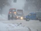  Движение по трассе "Кола" в Мурманской области перекрыто из-за сильного снегопада.