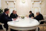 Владимир Путин встретился с бывшим госсекретарём США Генри Киссинджером.