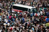  В Гонконге шестой день продолжаются многотысячные демонстрации студентов