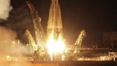 С космодрома Плесецк стартовала ракета "Союз-2.1а" с аппаратом связи "Меридиан"