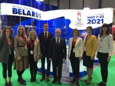 Белорусский Посол в Испании принял участие в открытии стенда на международной выставке