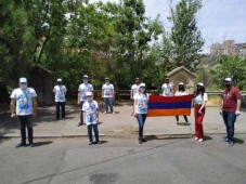 Армения присоединилась к международной акции субботников у памятников ВОВ