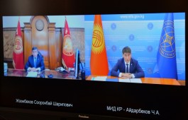 Президент Кыргызстана провел онлайн-совещание с главой МИД