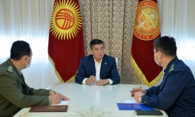 Президент Кыргызстана встретился с представителями ГКНБ и прокуратуры