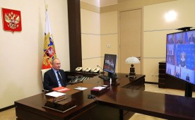 Владимир Путин провел совещание с членами Совета Безопасности