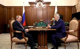 Владимир Путин встретился с президентом ФГБУ «Национальный медицинский исследовательский центр эндокринологии»