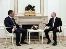 Президент Кыргызстана встретился с российским коллегой