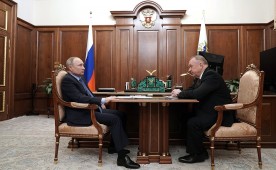 Владимир Путин встретился с главой Торгово-промышленной палаты