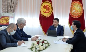 Президент Кыргызстана встретился с Послом Азербайджана