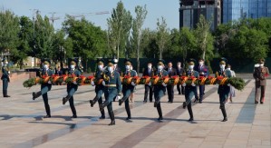 В Бишкеке состоялся митинг-реквием по случаю 76-летия Победы в Великой Отечественной войне