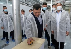 В городе Каракол запущен крупнейший в Кыргызстане мясокомбинат