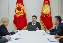 Президент Садыр Жапаров принял специального представителя ЕС по Центральной Азии