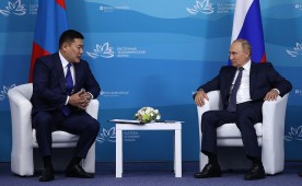 Владимир Путин встретился с премьер-министром Монголии