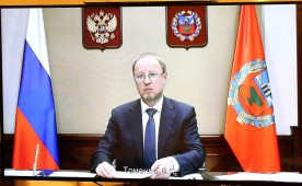 Владимир Путин провел встречу с алтайским губернатором