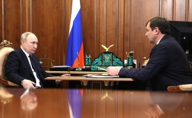 Владимир Путин встретился с руководителем Запорожской области