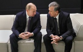 Владимир Путин провел телефонный разговор с узбекским коллегой