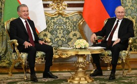 Владимир Путин провел переговоры с узбекским коллегой