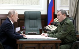 Владимир Путин посетил штаб Южного военного округа