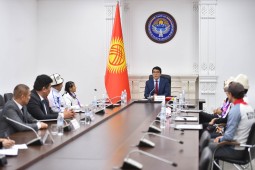 В Администрации Президента Кыргызской Республики поздравили и наградили кыргызстанских спортсменов