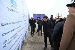 В Чуйской области началось строительство завода по производству окон