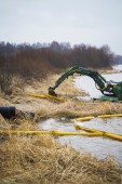 Завершается I этап расчистки акватории Иваньковского водохранилища  в Тверской области